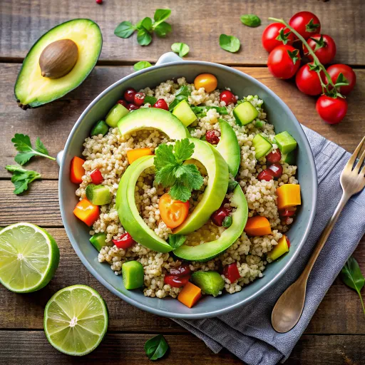 Savory Avocado Quinoa Bowls